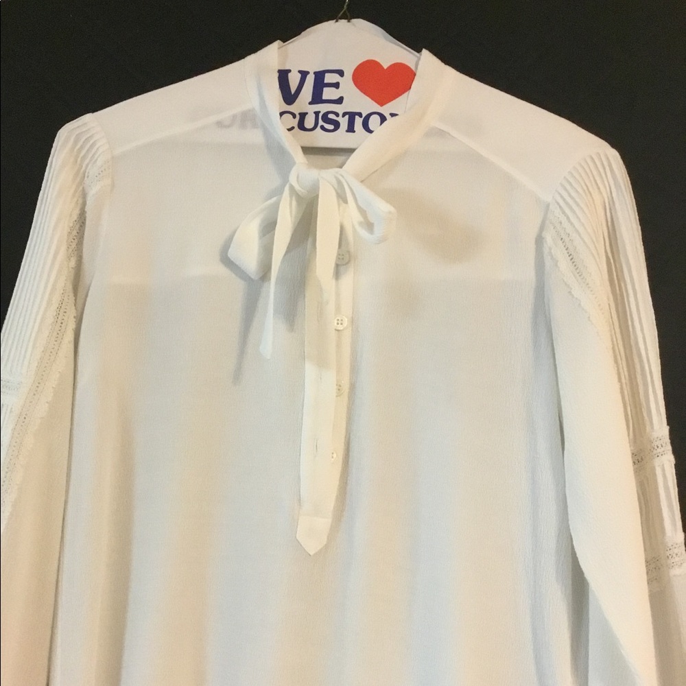 Veronica Beard white blouse